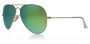 image of Ray-Ban RB3025 Sunglasses Matte Gold 112/19 55mm