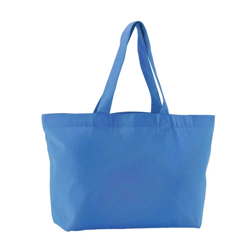Image of Westford Mill Womens EarthAware Twill Tote Bag in Blue Blue Female One Size