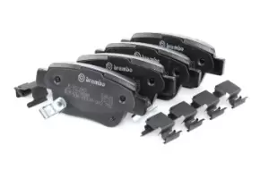 Image of BREMBO BRAKE PAD SET OF 4 P83047