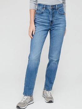 Image of Levis 70's High Rise Slim Fit Straight Leg Jean - Light Blue Size 27, Inside Leg 31, Women