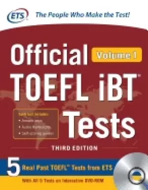 Image of official toefl ibt tests volume 1 third edition