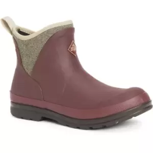 image of Muck Boots Womens/Ladies Originals Herringbone Wellington Boots (3 UK) (Rum Raisin)