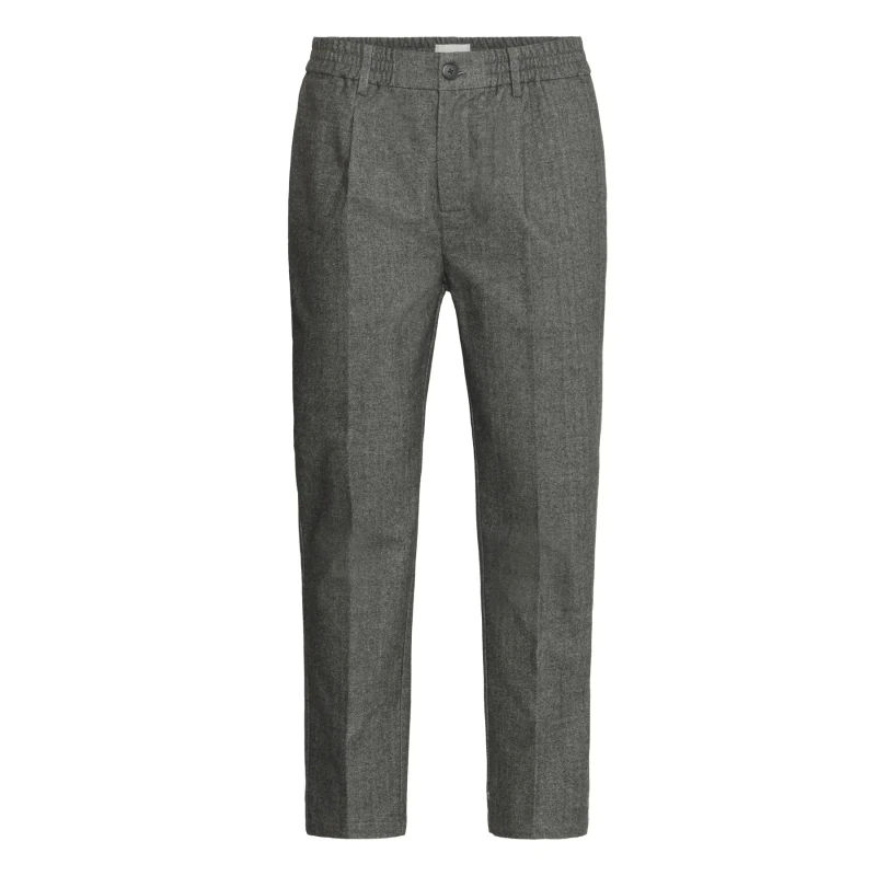 Image of casual friday Herringbone Trousers with pleats Casual Friday Marc Gris Male 34x32