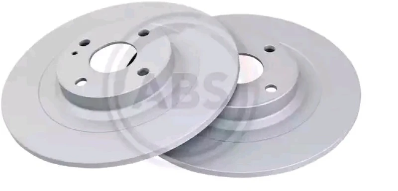 Image of A.B.S. 18491 Brake disc solid, Coated Brake Disc (82)