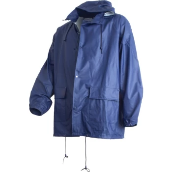 Image of Navy Rainsuit Jacket - XL