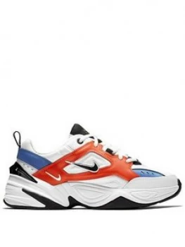 Image of Nike M2K Tekno White Black Orange Size 5.5 Women