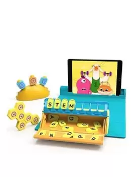 Image of Playshifu Plugo Stem Wiz Pack - Count, Letters & Link. Maths Games, Words, Magnetic Blocks Stem Toys Ages 4-10 (Works With Ios, Android, Fire)