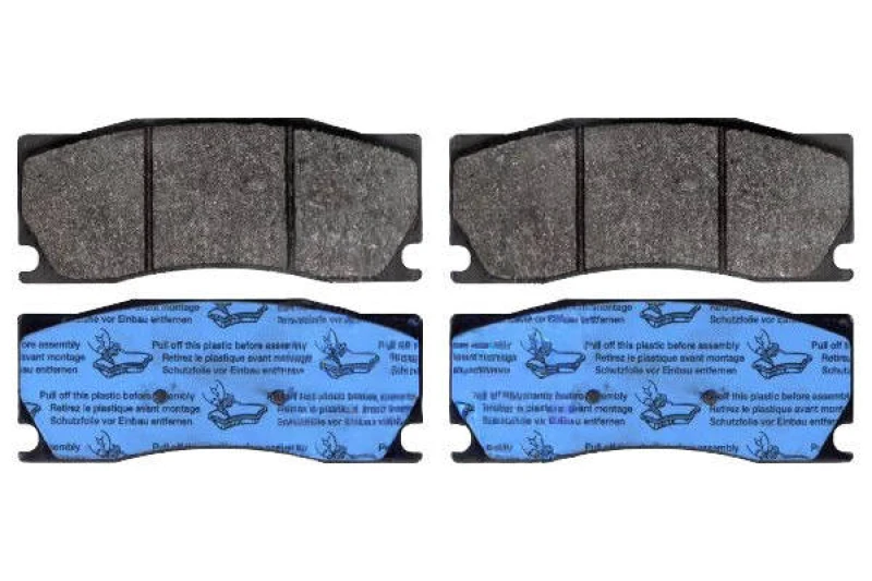 Image of Blue PRINT ADJ134243 Brake pad set Front Axle Brake Pad Set,disc brake (402)