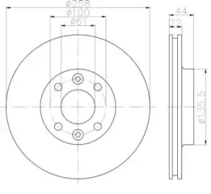 Image of VAICO Brake disc RENAULT,VOLVO,DACIA V46-80022 402061200R,402062212R,402067016R Brake rotor,Brake discs,Brake rotors 402067025R,A4534200100,402067025R