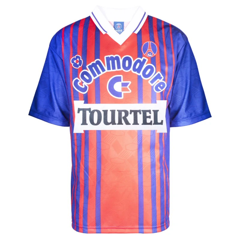 Image of Score Draw Paris St Germain 1993 shirt PSG93HPYSS-M M Mens Sportswear