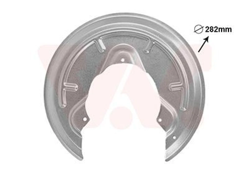 Image of VAN WEZEL Brake disc backing plate VAN WEZEL 4331373
