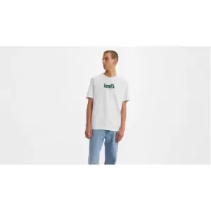 Levis Ss Relaxed Fit Tee Holiday Pos - White