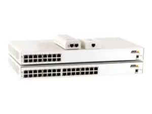 Image of Axis T8120 Midspan 15 W 1-port - Power Injector - Ac 100-240 V - 15 Watt - Europe - For Axis M1011, M1011-w, M1013, M1014, M1031-w