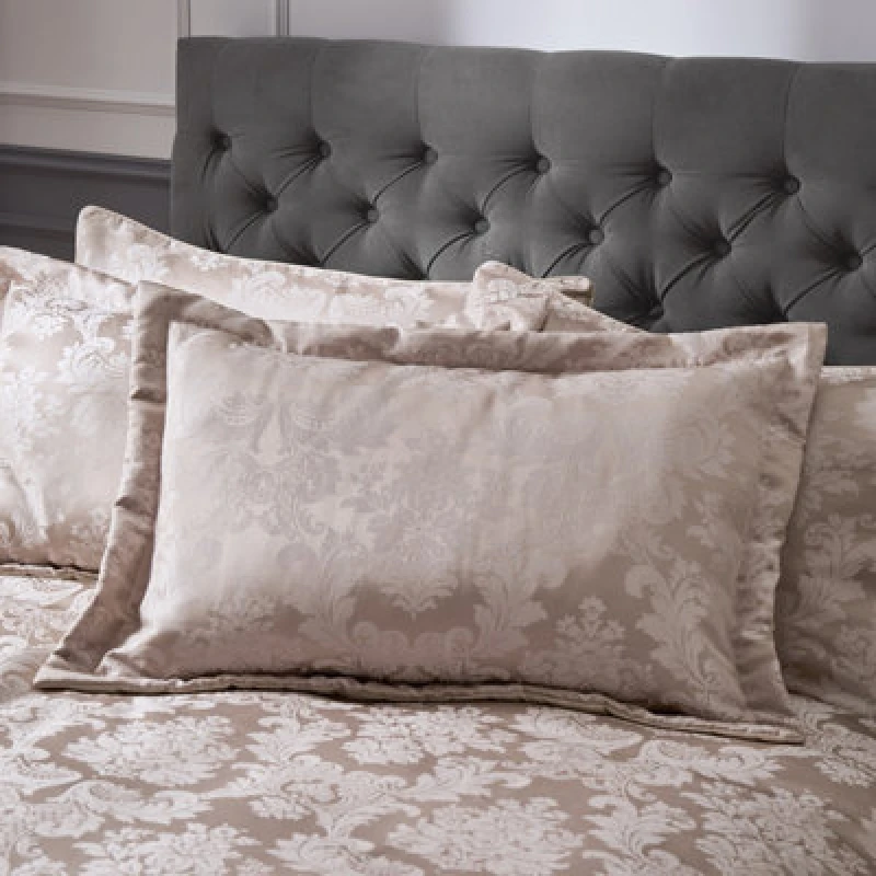 Image of Catherine Lansfield Damask Jacquard Quilted Pillowsham Pair
