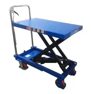 Image of Vulcan Single Scissor Lift Table Platform Size W x D mm 850 x 500