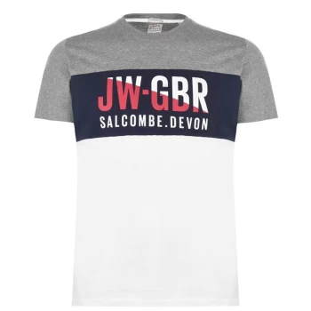 Image of Jack Wills Outwell Graphic T-Shirt - White