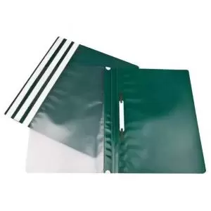 Image of ValueX Report File Polypropylene A4 Green Pack 25 - 8020683 33482PF