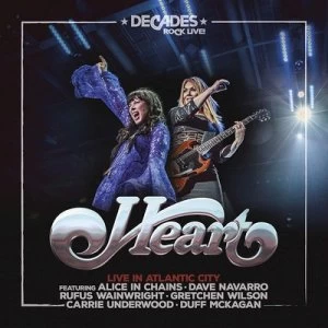 image of Live in Atlantic City by Heart CD Album