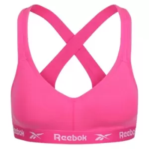 Image of Reebok Cara Bra Womens - Pink