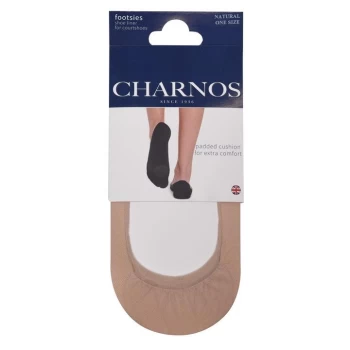 image of Charnos Pad Footsie Socks - Nude