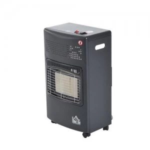 Image of Homcom 4200w Gas Heater Black on Wheels - IRISH Regulator