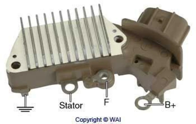 Image of WAI Alternator voltage regulator WAI IN441