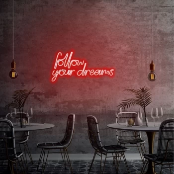 Image of Follow Your Dreams - Red Red Wall Lamp