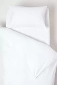 image of Cotton Cot Bed Duvet Cover Set 200 Thread Count