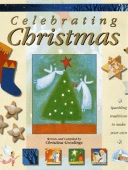 Image of Celebrating Christmas by Christina Goodings Hardback