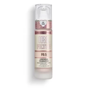 Image of Makeup Revolution IRL Filter Longwear Foundation F0.5