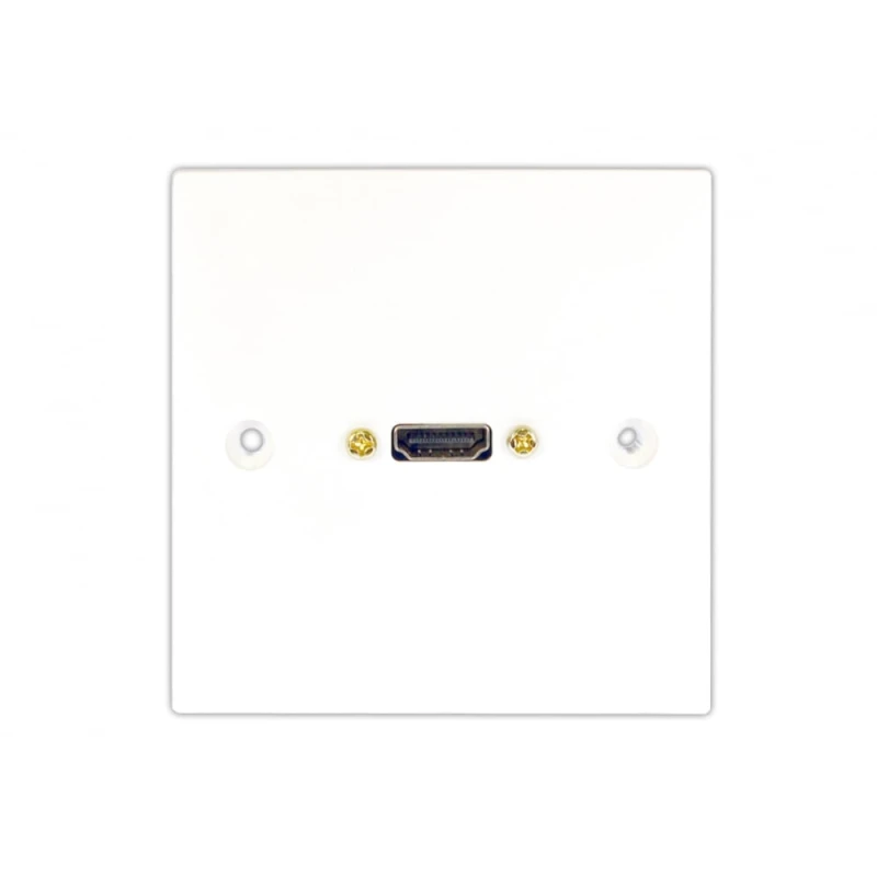 Image of Solus Connect Solus single faceplate/Wall Plate with HDMI Stub only.