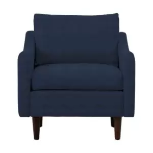 Image of Crossland Grove Nottingham Armchair Placido Indigo