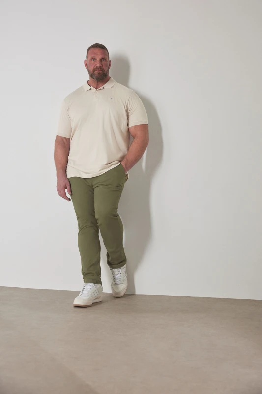 Image of BadRhino BadRhino Men Stretch Chino in Green Size: 56R Green 56R Male 5059738088212