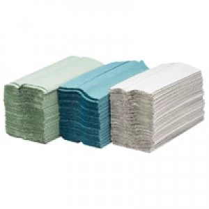 image of Maxima Green C-Fold Hand Towel 1-Ply Green Pk144x20 KMAX5053