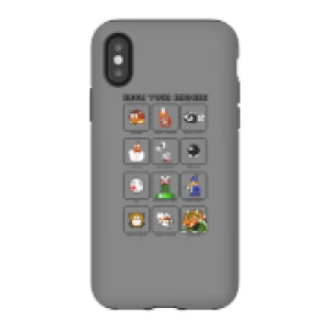 Image of Nintendo Super Mario Know Your Enemies Phone Case - iPhone X - Tough Case - Gloss