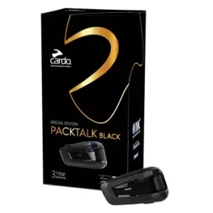 Image of Cardo Packtalk Bold Black Edition Single Pack Bluetooth