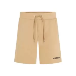 image of Tommy Hilfiger Monotype Sweatshort - Beige