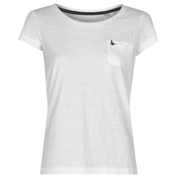 Image of Jack Wills Fullford Pocket T-Shirt - White