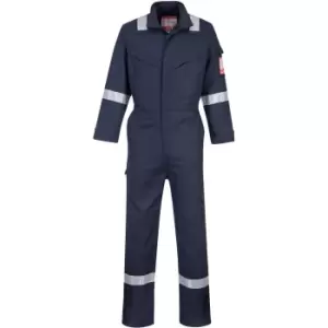 Image of Portwest FR93 Bizflame Ultra Coverall Navy 3XL