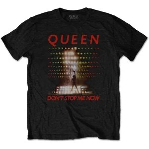 Image of Queen - Don't Stop Me Now Unisex Large T-Shirt - Black