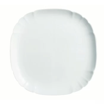 image of Luminarc Lotusia Dinner Plate White 25cm