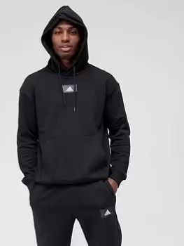 Image of adidas Feel Vivid Hoodie - Black, Size L, Men