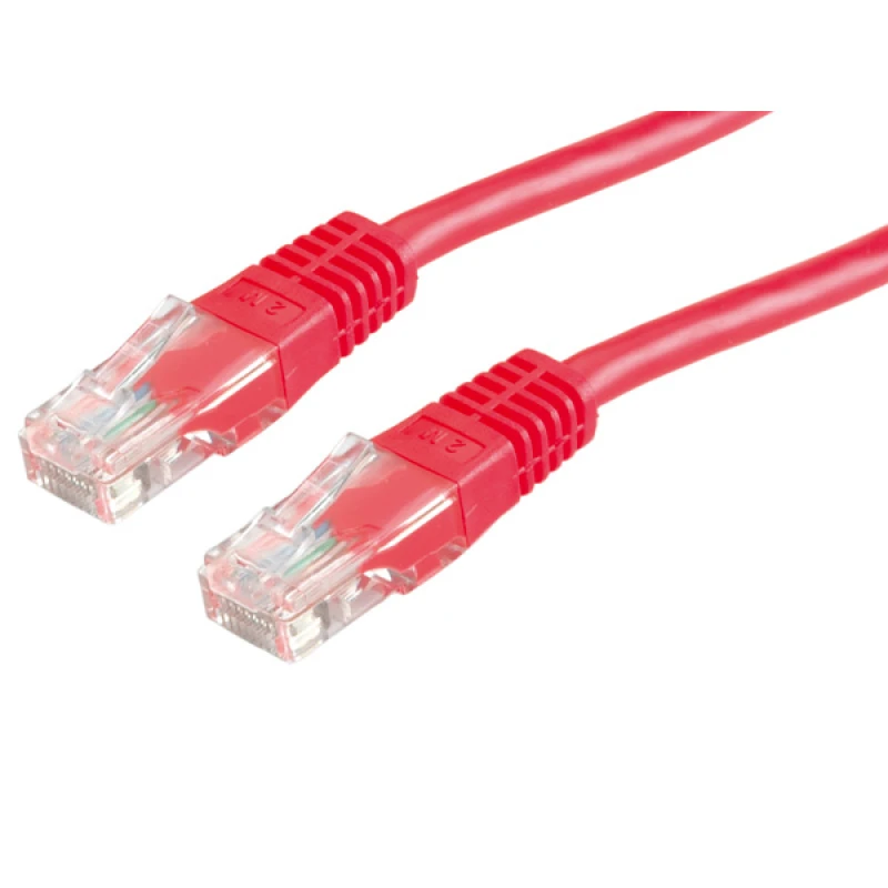 Image of ROLINE UTP Patch Cord Cat.5e. red 0.5m