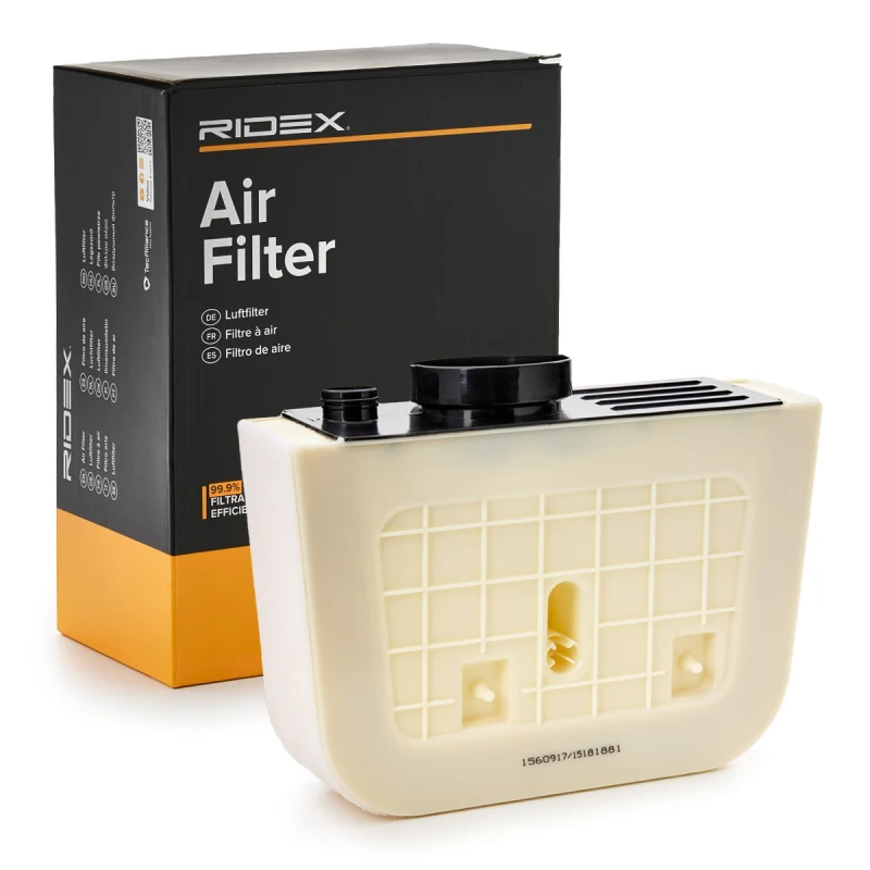 Image of Air filter RIDEX 8A0989