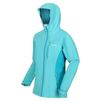 Image of Regatta Highton III Waterproof Jacket - Turquoi/Enam