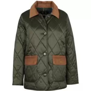 Image of Barbour Bragar Quilted Jacket - Green