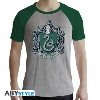 Image of Harry Potter - Slytherin Mens Large T-Shirt - Green