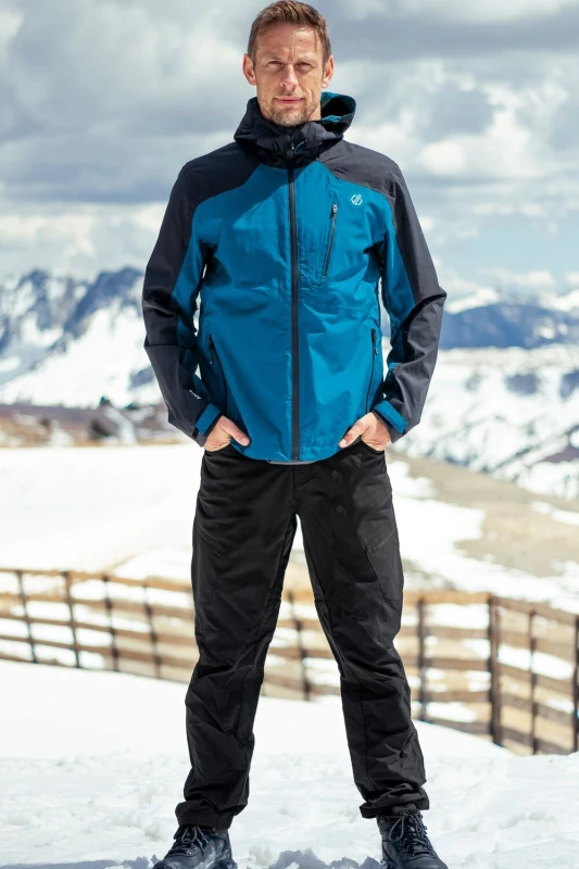Image of Dare 2b Dare 2b Men Tuned In II Hiking Trousers in Black Size: 40R Black 40R Male 5057538400159