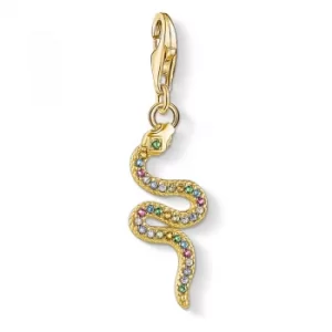 image of Thomas Sabo Yellow Gold Snake Charm