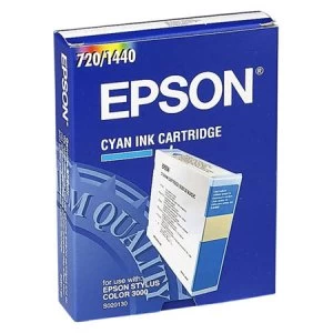 Image of Epson S020130 Cyan Ink Cartridge